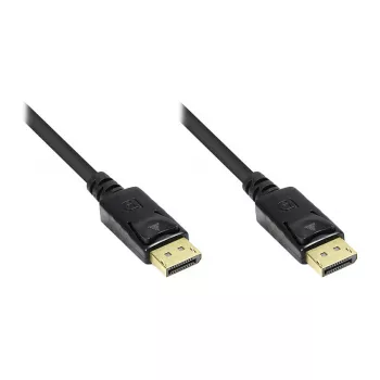 Alcasa DisplayPort/DisplayPort - 5 m - DisplayPort - DisplayPort - uros - uros - kulta - musta (4810-050G)