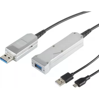 USB-jatkokaapeli ShiverPeaks 3.0 A-liitäntä optinen 30-35085 – USB Type-A, jatkokaapeli