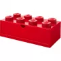 Pöytälaatikko LEGO 8, LEGO-merkki, punainen