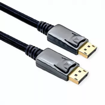 DisplayPort-kaapeli ROLINE 11.04.5868 3 m musta hopea
