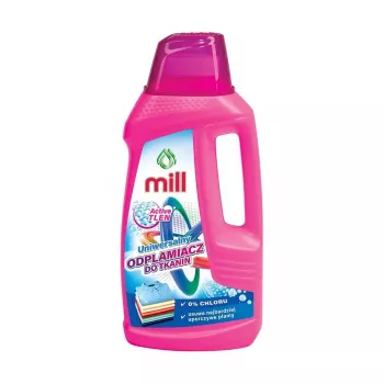 Tahranpoistoaine MADONIS MILL Active Oxygen 1,6 L pullo, 0 % klooria, pyykille