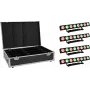 LED-paneelivalaisin EUROLITE PMB-8 COB QCL 30W — 4 kpl:n pakkaus
