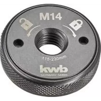 Pikakiinnitysmutteri KWB 717700 115–230 mm