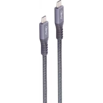 USB-kaapeli ShiverPeaks BS13-67010 USB4 Gen 3x2 0,5 m USB-C harmaa