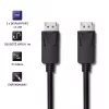 DisplayPort-kaapeli Qoltec 50373 2 m musta