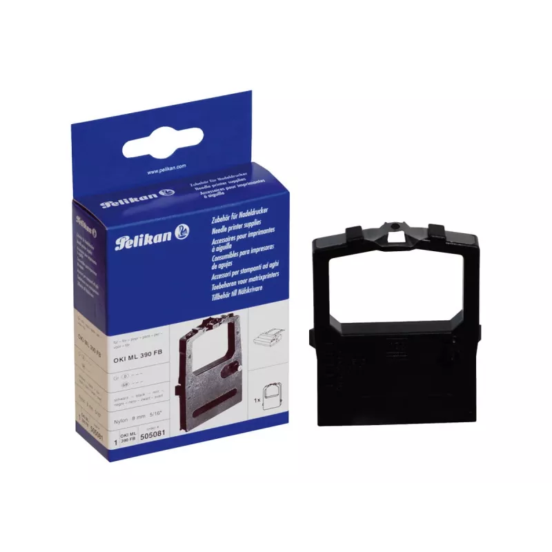 Pelikan-värinauha 505081 yhteensopiva Olivetti PR2/10 BK 15M L