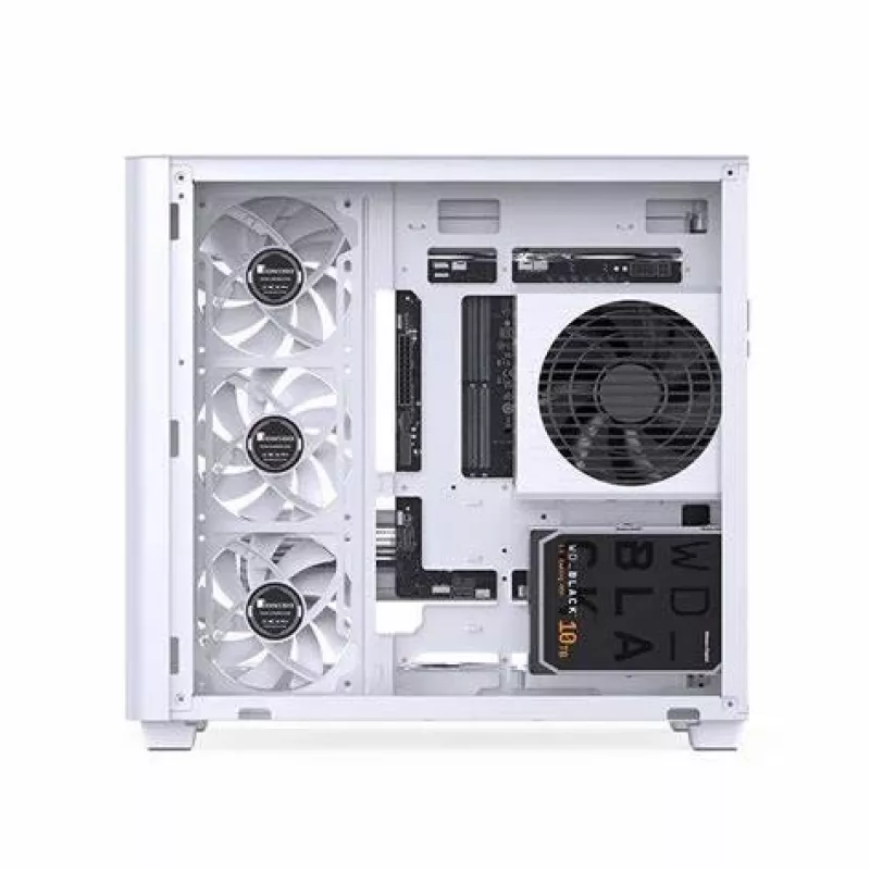 Tietokonekotelo Jonsbo TK-3 ATX-kotelo valkoinen