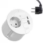 Jatkopistorasia Bachmann LOOP IN CHARGE 1xCEE7/3 1xUSB - malli 938.301