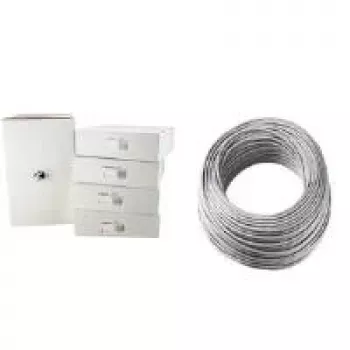 LogiLink verkkokaapeli, Cat. 5e, S/FTP, 305 m, harmaa 4 x 2 AWG 26/7, kalvosuojaus, S/FTP Shielded (CPV0018)