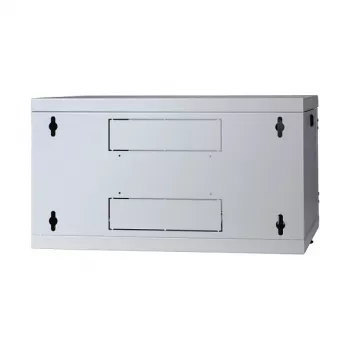 EFB-Elektronik 48,30 cm (19) seinäkotelo 6HE, kääntyvä, 2-osainen, RAL7035, syvyys 500 mm
