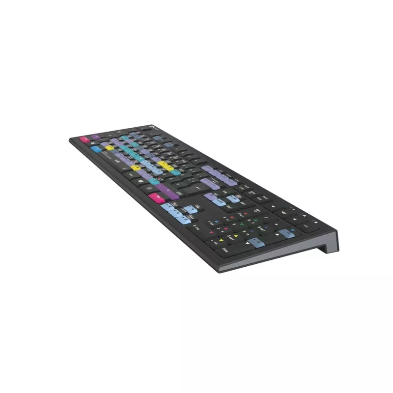 Logickeyboard ASTRA 2 DaVinci Resolve -näppäimistö LKB-RESB-A2PC-DE, USB, QWERTZ saksa (DE), PC, musta