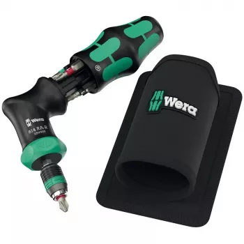 Wera Kraftform Kompakt Pistol RA-R 1 monikärkiruuvitaltta 7 kpl