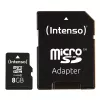 MUISTI MICRO SDHC 8GB C10/W/ADAPTER 3413460 INTENSO