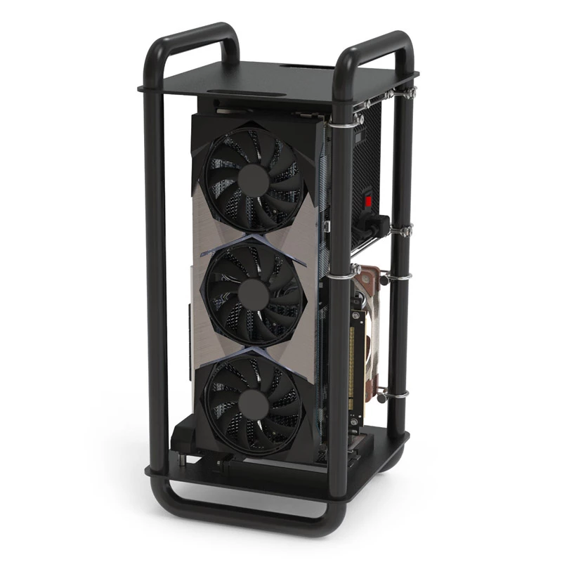 Streacom DA6 Mini-ITX-kotelo - musta (ST-DA6B)
