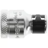 Gedore 1973312 kärkiadapteri, 3/8″ nelikanta 1/4″ kuusiokoloon, kromattu