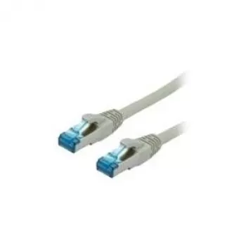 VALUE - patchkaapeli - RJ-45 (M) - RJ-45 (M) - 50 cm - UTP - CAT 6a - puristettu - harmaa (21.99.0870)