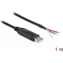 Adapterikaapeli USB 2.0 Type-A sarjaportti RS-232 DeLOCK 62930