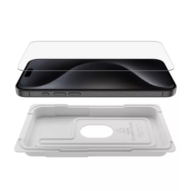 Näytönsuojus Belkin ScreenForce iPhone 16 Pro Max antibakteerinen iskunkestävä naarmuuntumaton