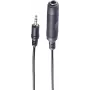 Audiokaapeli ShiverPeaks BS30701 0,2 m 3,5 mm - 6,35 mm musta