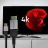 USB-C–HDMI-kaapeli QOLTEC 50438 — 2 m, 4K 60 Hz