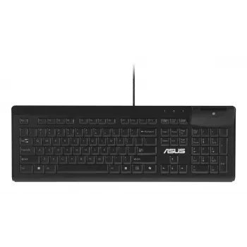 Johdollinen täysikokoinen näppäimistö ASUS KU100 musta, viron asettelu, USB Type-A, 2 m kaapeli