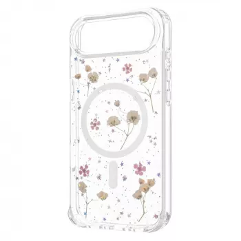Takakansi FIXED Apple iPhone Air - TPU, MagBloom-yhteensopiva, Blush Plum