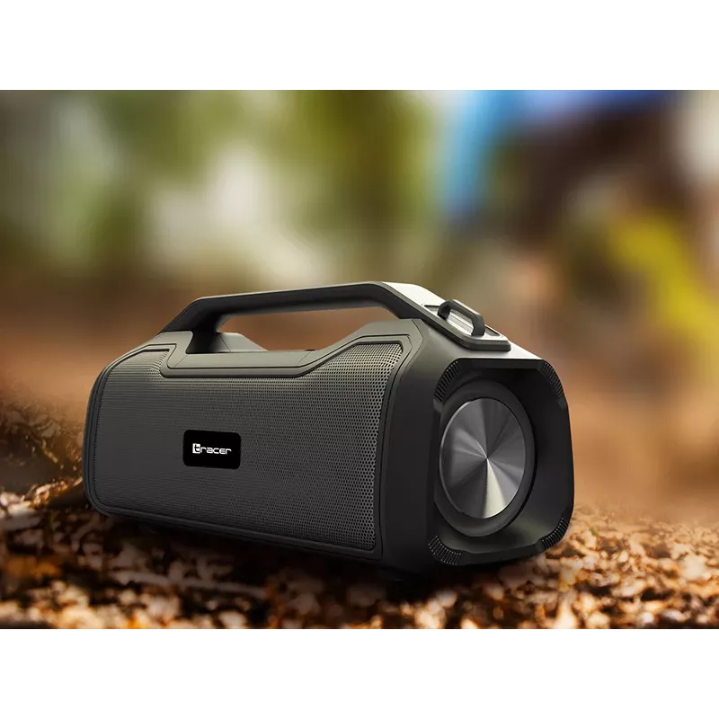 Stereo kannettava kaiutin TRACER BigBoy TWS Bluetooth 40 W RMS, Bluetooth 5.3, 12 h akku, musta