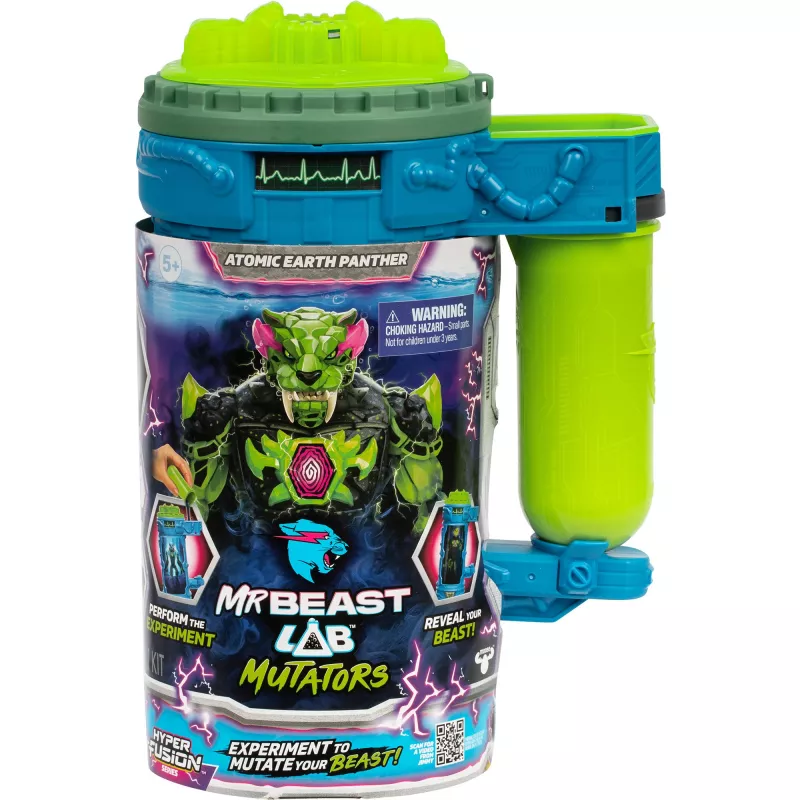 MrBeast Lab Mutators S2 Mutation Chamber - Atomic Earth Panther, leikkifiguuri