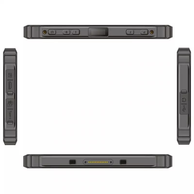 Kestävä ulkokäyttöön tarkoitettu tabletti ALLNET X-trail-100-Intel-2D 2D-skannerilla, NFC:llä ja LTE:llä