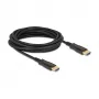 DeLOCK HDMI-kaapeli 5m Type-A standardi uros-uros 48 Gbit/s musta