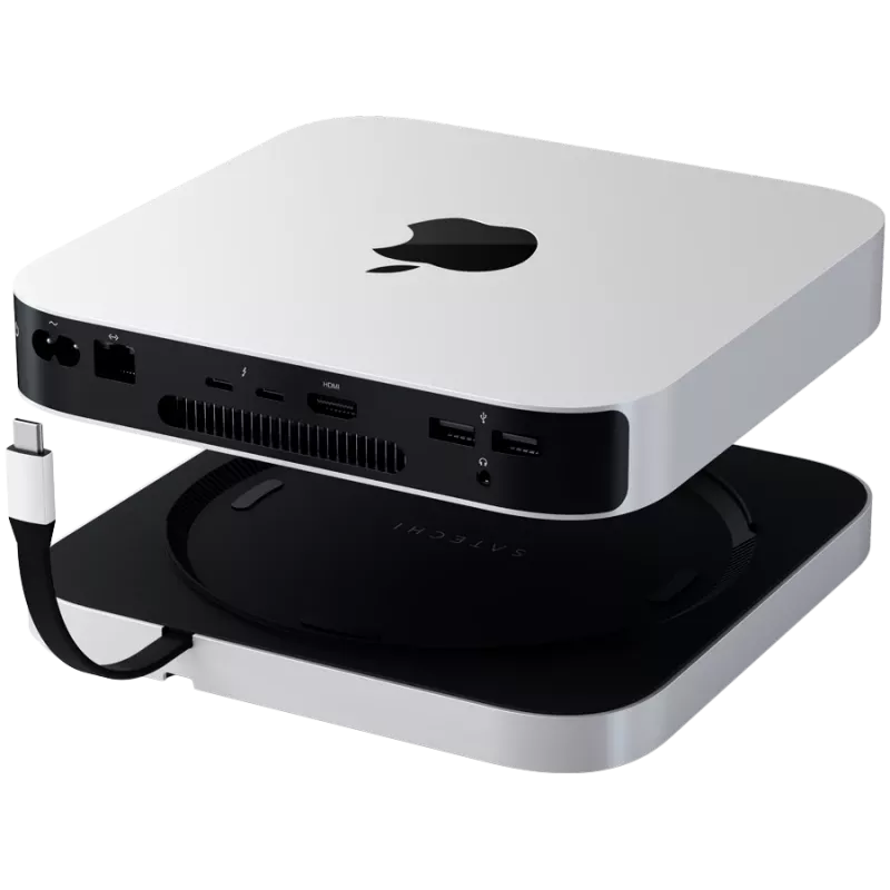 Kannettavan telakka Satechi ST-GMMSHS johdollinen USB 3.2 Gen 2 Type-C valkoinen