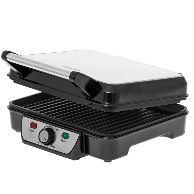 Mesko MS 3050 kontaktigrilli, 1800 W, musta/ruostumaton teräs