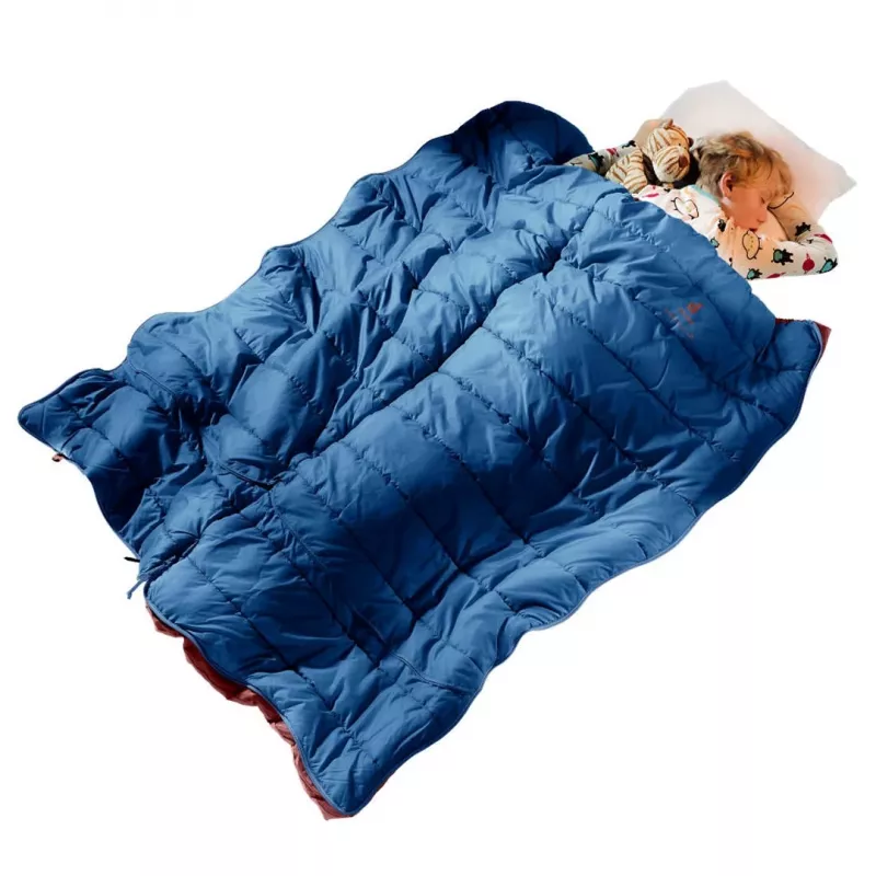 Deuter lasten makuupussi Starlight SQ (130–170 cm) - nightblue/redwood