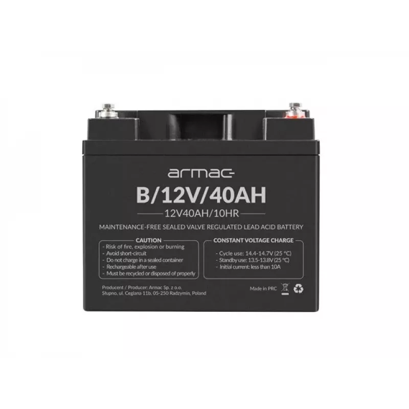 Universaali geeliakku UPS:lle Armac B/12V/40Ah