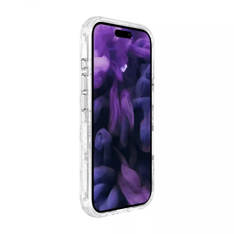 Suojakotelo LAUT CRYSTAL MATTER X iPhone 16:lle läpinäkyvä monokromaattinen