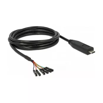 Sarjakaapeli DeLOCK 63946 USB 2.0 Type-C 2m musta