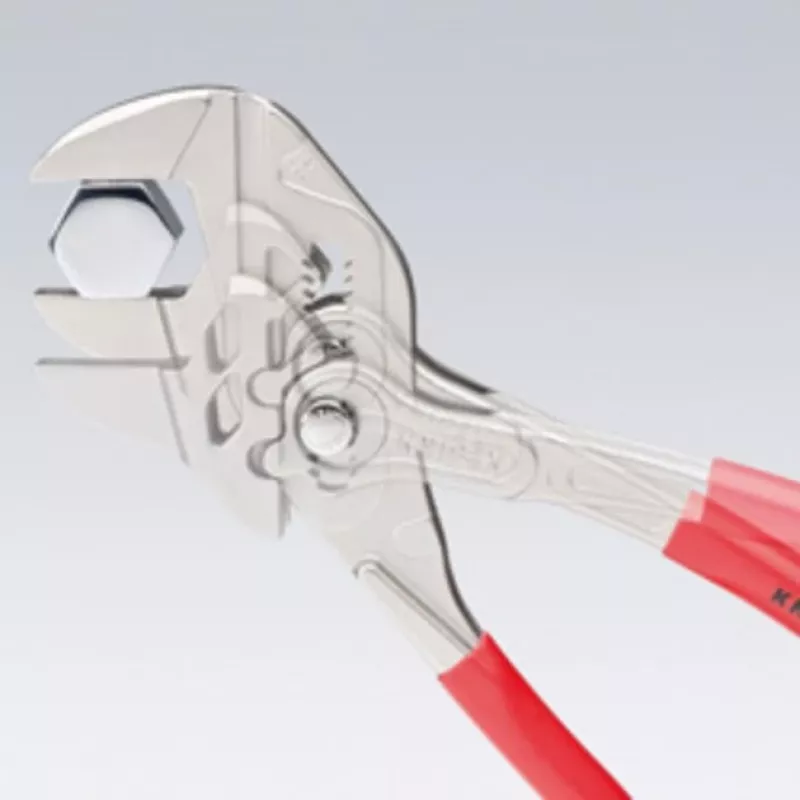 Knipex pihta-avain 250 nikkelöity PVC kiillotetut leuat