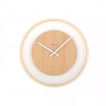 NeXtime kello 3046 Wood Loop, Ø30 cm, seinäkello, puu