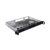 Rack-kotelo Lanberg SC01-3001-10B 1U musta 4 tuuletinta