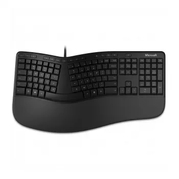 Ergonominen näppäimistö BE-asettelu Azerty musta BE-asettelu