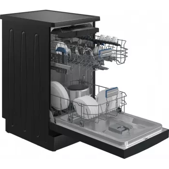Vapaasti seisova astianpesukone BEKO BDFS26123AQ, 45 cm, 10 astiastoa, 49 dB, antrasiitti