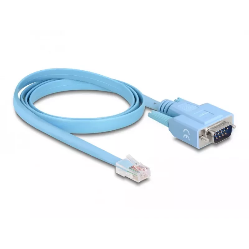 DeLOCK sovitin RS-232 DB9 uros RJ45 uros 1 m