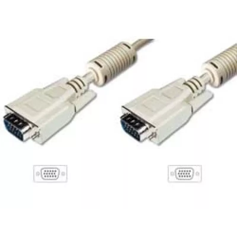 VGA-näyttöliitäntäkaapeli Digitus AK-310103-018-E