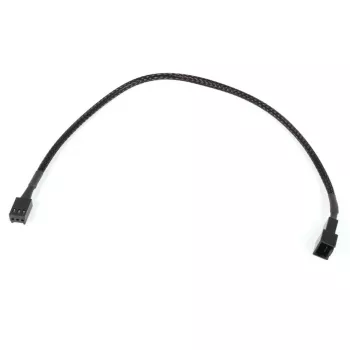 3-Pin-tuulettimen jatkokaapeli Alphacool 18686 — 30 cm, naaras uros