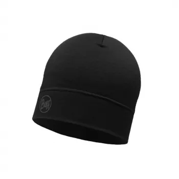 BUFF MERINO LIGHTWEIGHT BEANIE SOLID musta onesize pipo Standard