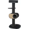 ZOLUX Wonderful Cat raapimispuu harmaa 62,5×63×158 cm korkea monitasoinen sisal