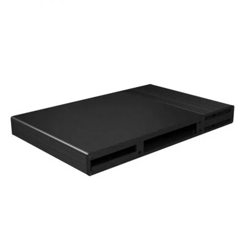 Tietokonekotelo Akasa Galileo TU Plus MKII Mini-ITX -kotelo - musta