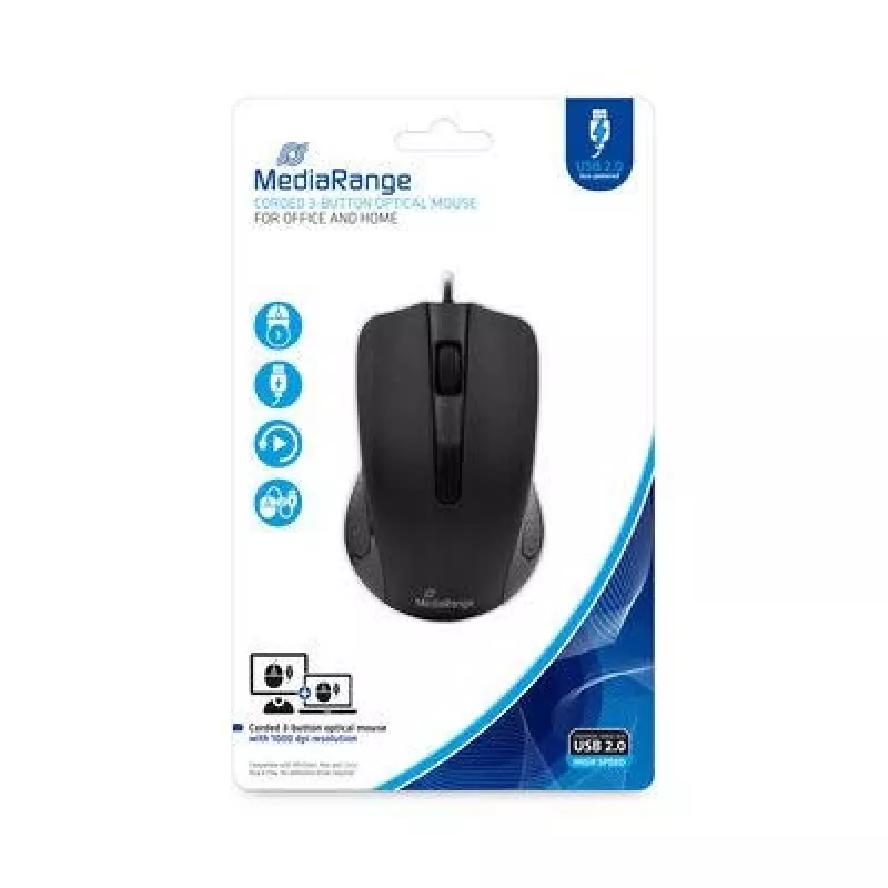 Hiiri MediaRange MROS210 USB Type-A optinen