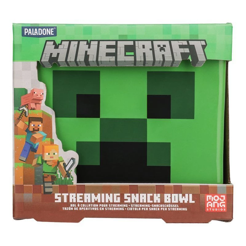 Paladone Minecraft Creeper Streaming snack-kulho