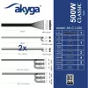 Akyga Classic AK-C1-500 ATX-virtalähde 500 W, 80 PLUS, aktiivinen PFC, 120 mm tuuletin
